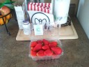 Lucious strawberries