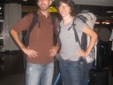 Dropping Randi off at Jomo Kenyatta airport