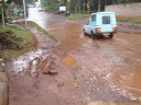 Church road flooded