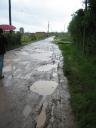 Alan walking from Holy Rosary to the highway