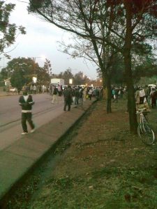 Car accident on Wayaki Way, Nairobi