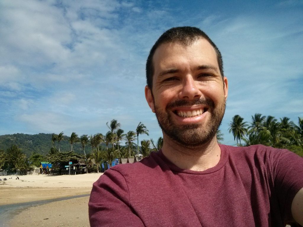 Alan in Lamai beach, Koh Samui