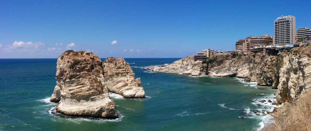 Rock of Raouché (Pigeons' Rock), Beirut