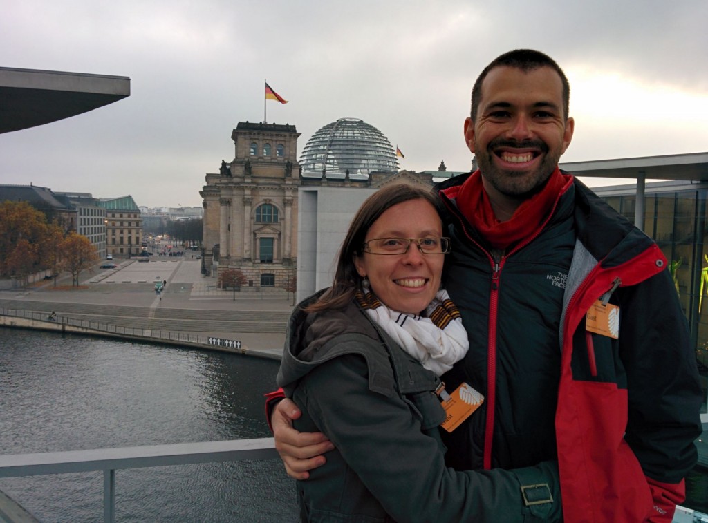 Berlin is chilly in November, but the Reichstag building is fascinating!