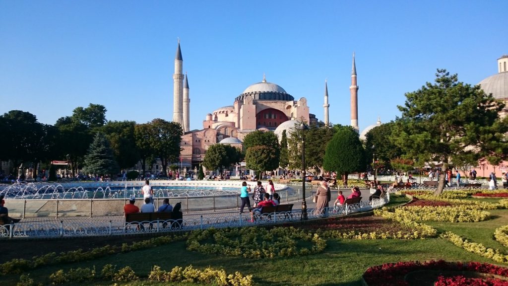 The Hagia Sophia in Istanbul